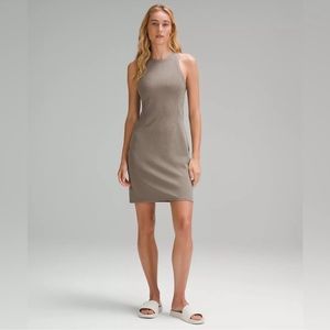 Lululemon ribbed softstreme tank dress